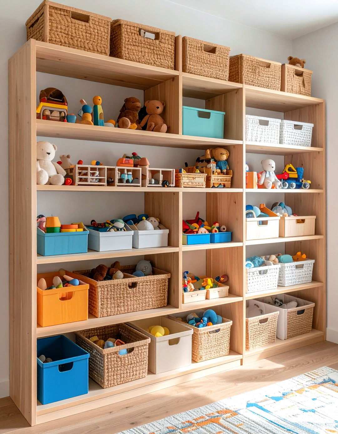 Retro Toy Display and Storage - 24 Mid-century Modern Nursery Ideas