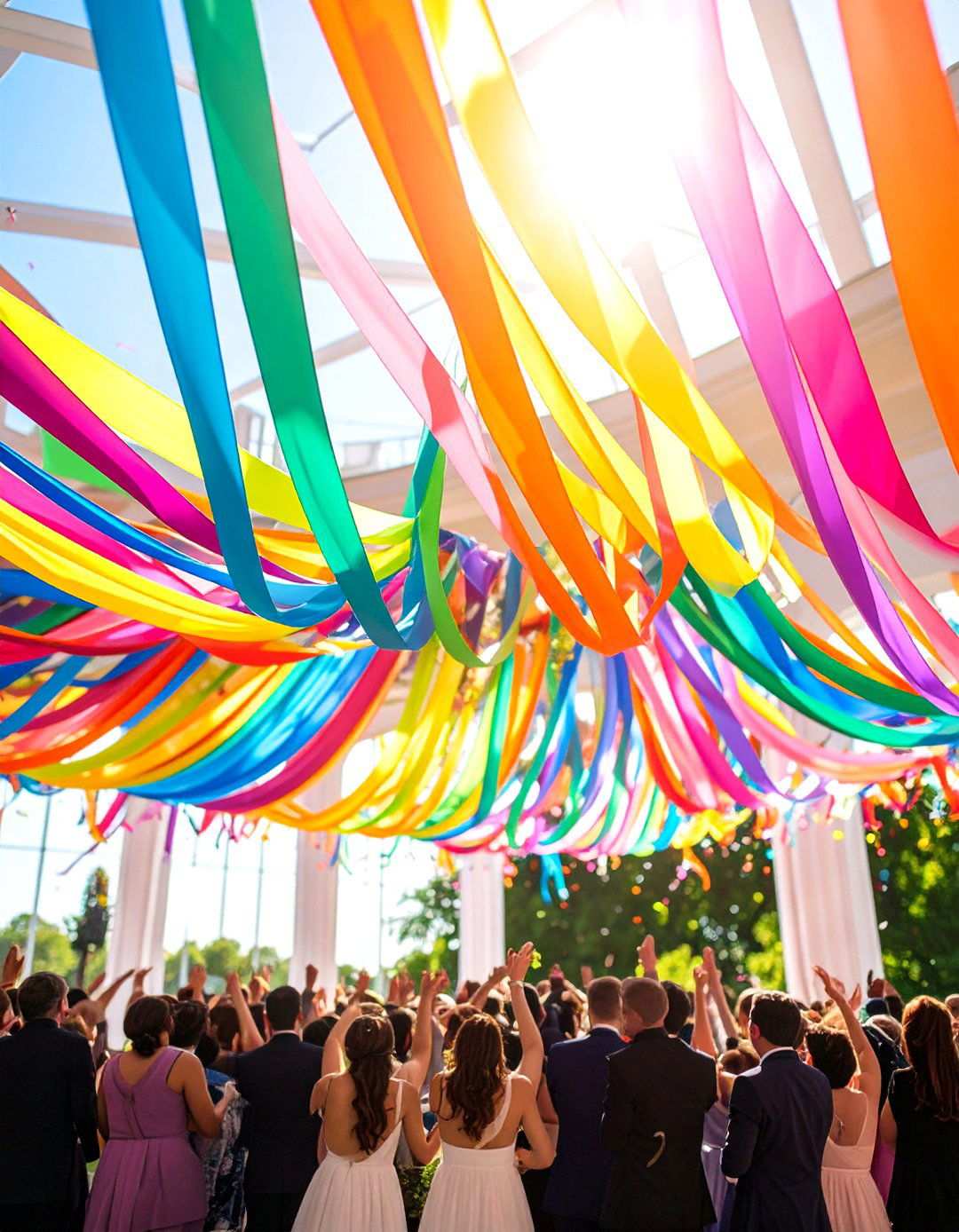 Ribbon Wand Send off - 24 Wedding Send-off Ideas