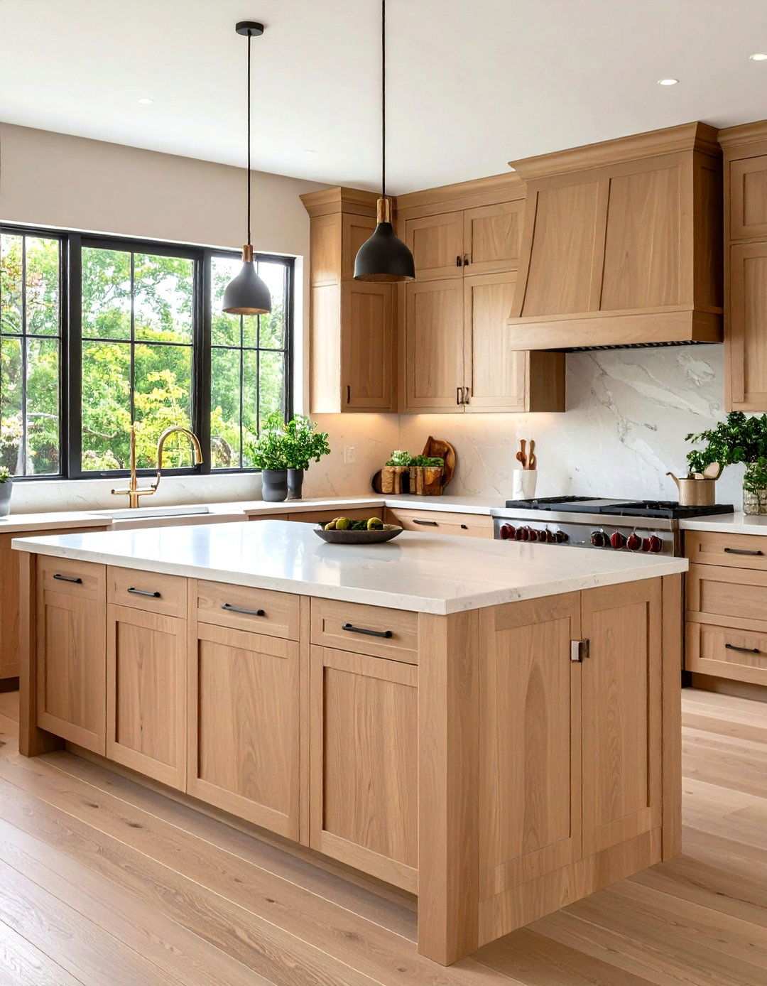 Rich Taupe Stone Finishes - 24 what color countertops go with oak cabinets