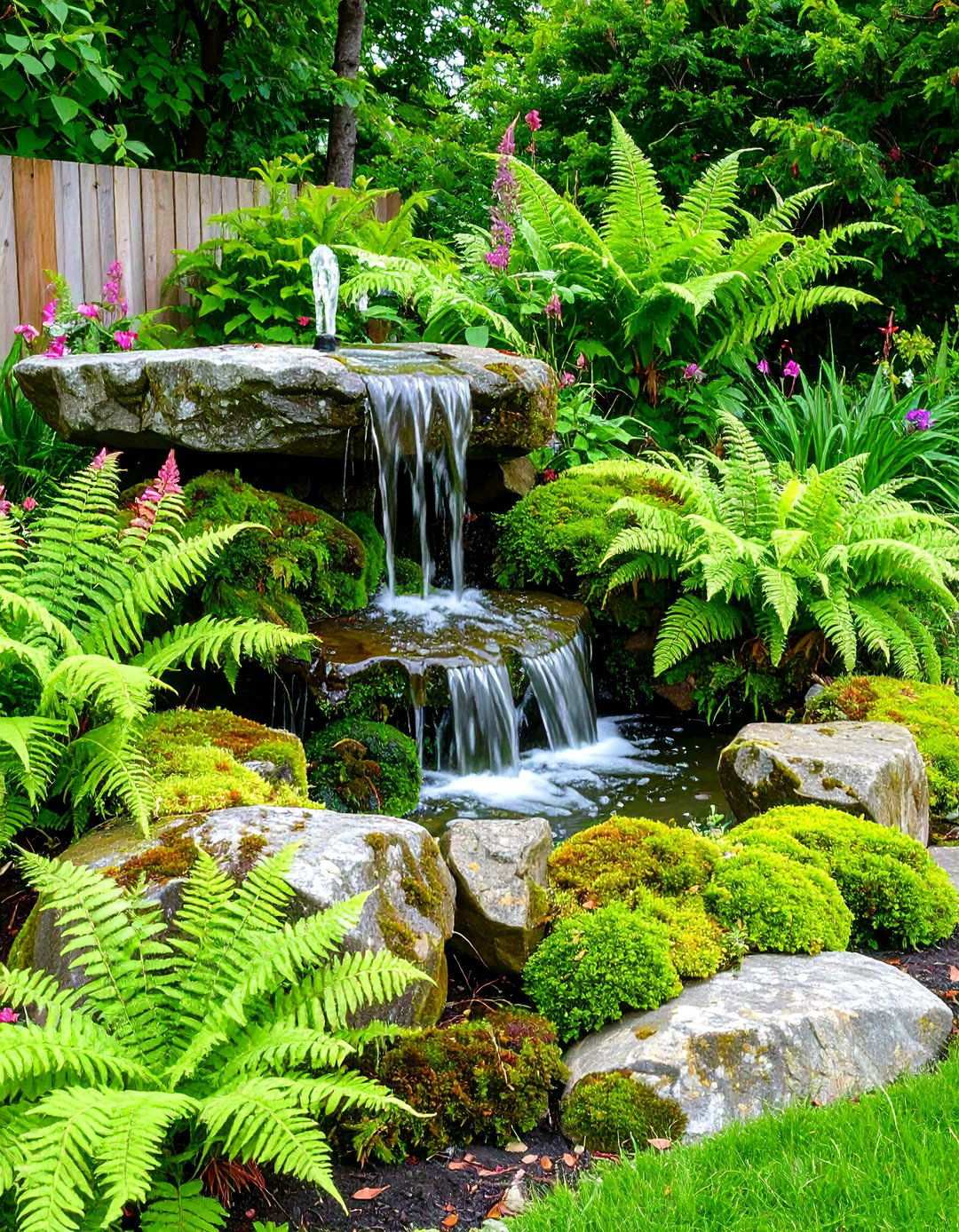 Rock Fountain Centerpiece - 24 Zen Garden Ideas