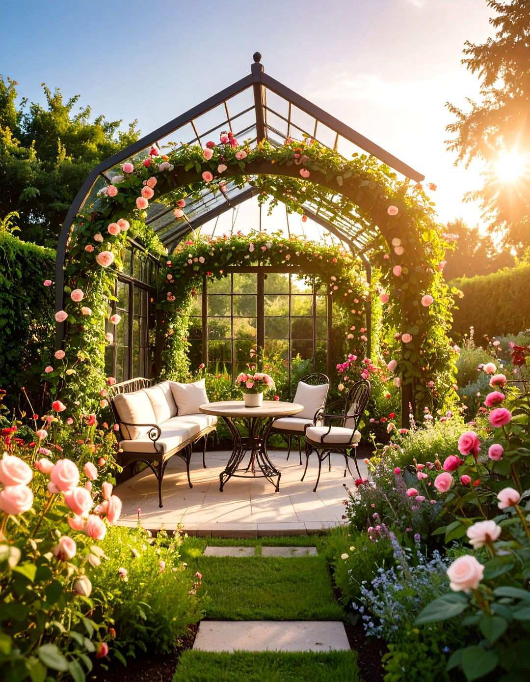 Romantic Rose Garden Chamber - 24 Secret Garden Ideas