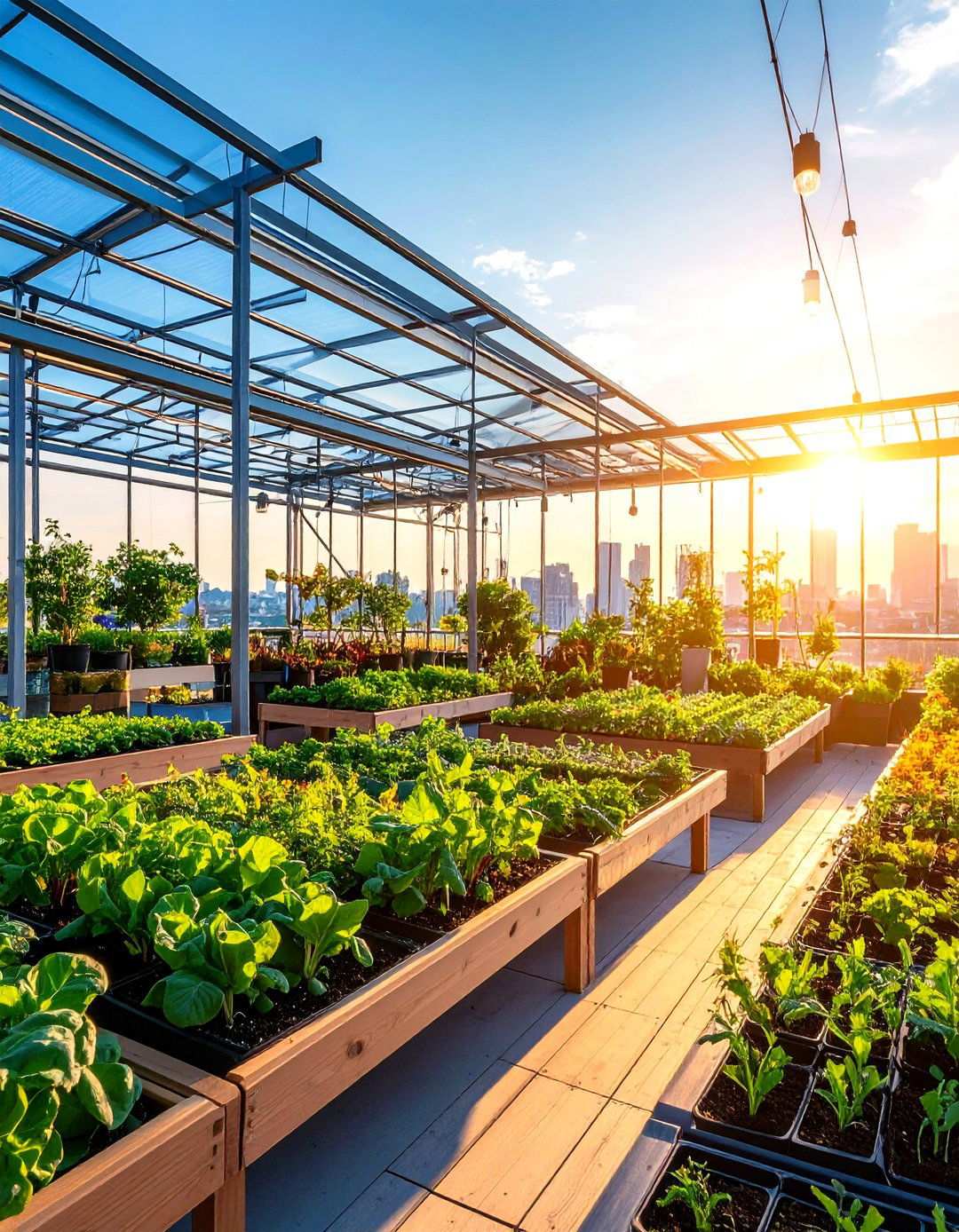 Rooftop Greenhouse Growing System - 24 Residential Rooftop Design Ideas