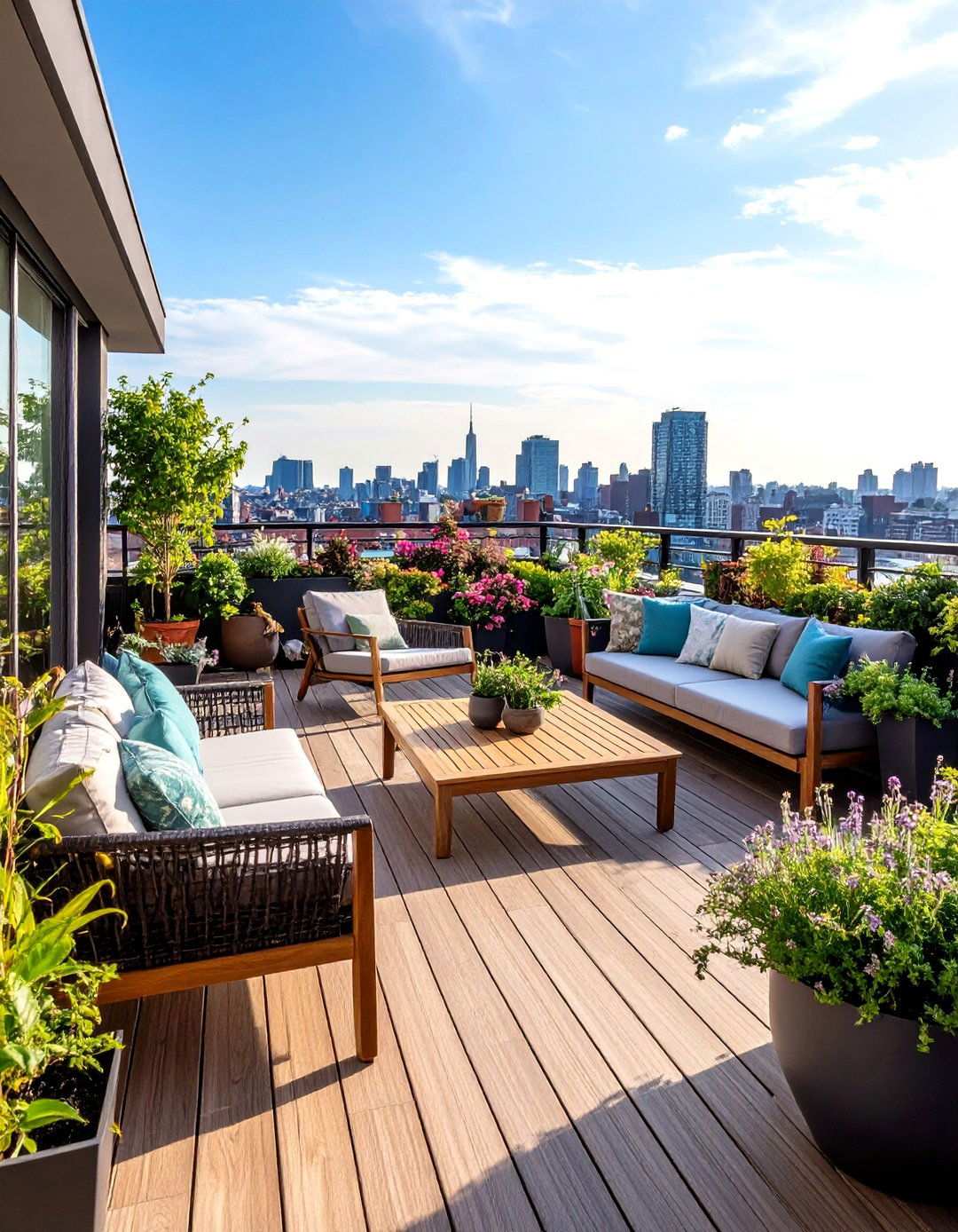 Rooftop Loft Garden Terrace - 24 Loft Ideas