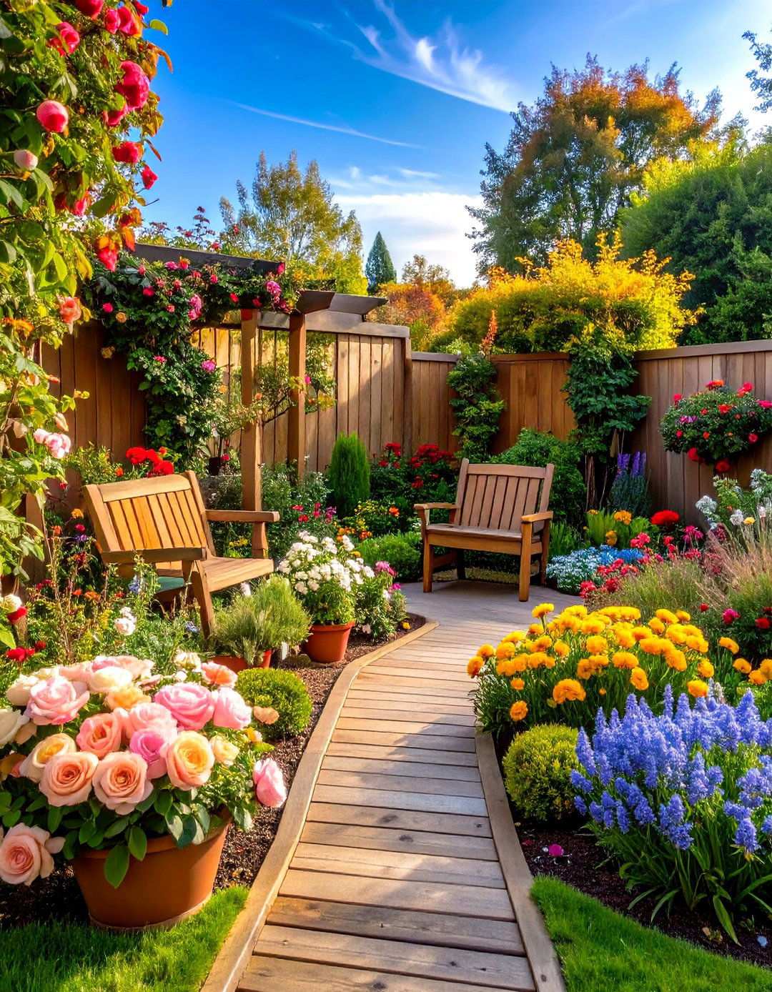 Rose Garden Seasonal Display Planning - 24 Rose Garden Ideas
