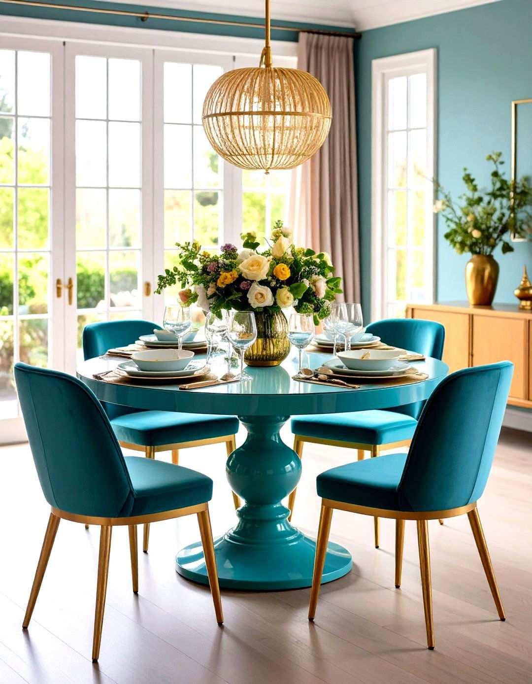 Round Pedestal Tables - 24 Table Design Ideas