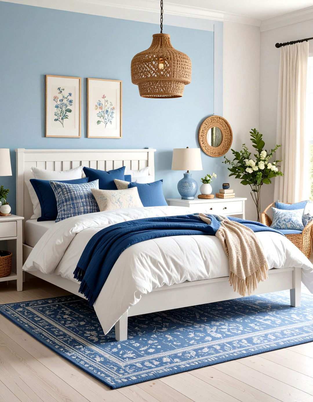Royal Blue Cottage Bedroom - 24 Royal Blue Bedroom Ideas