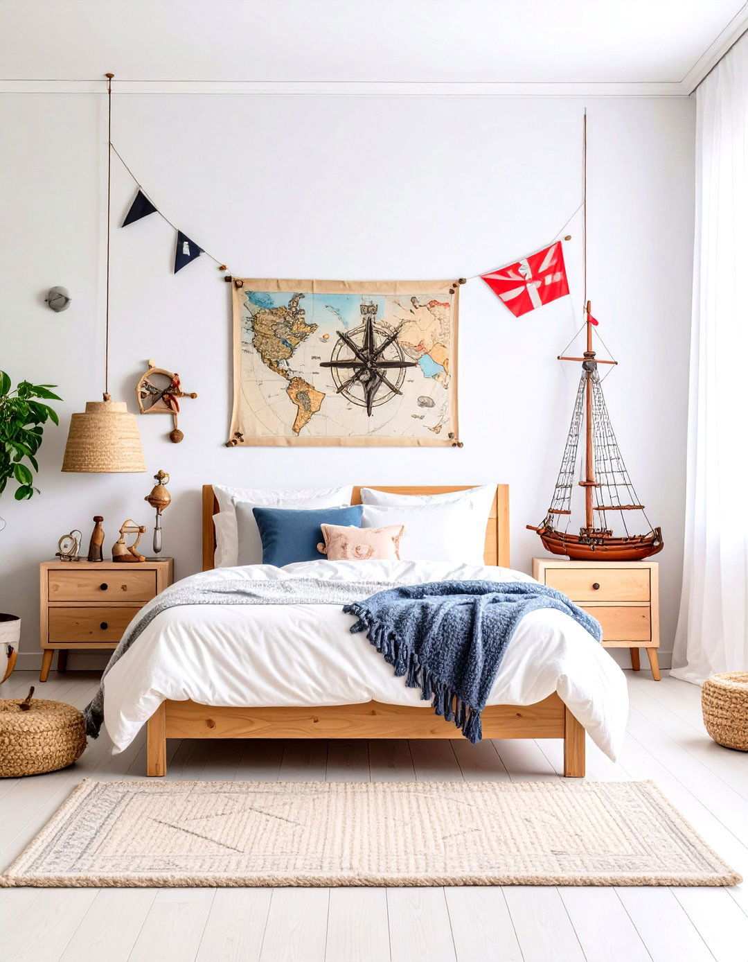 Royal Navy vs Pirates Battle Room - 24 Pirate-themed Bedroom Ideas