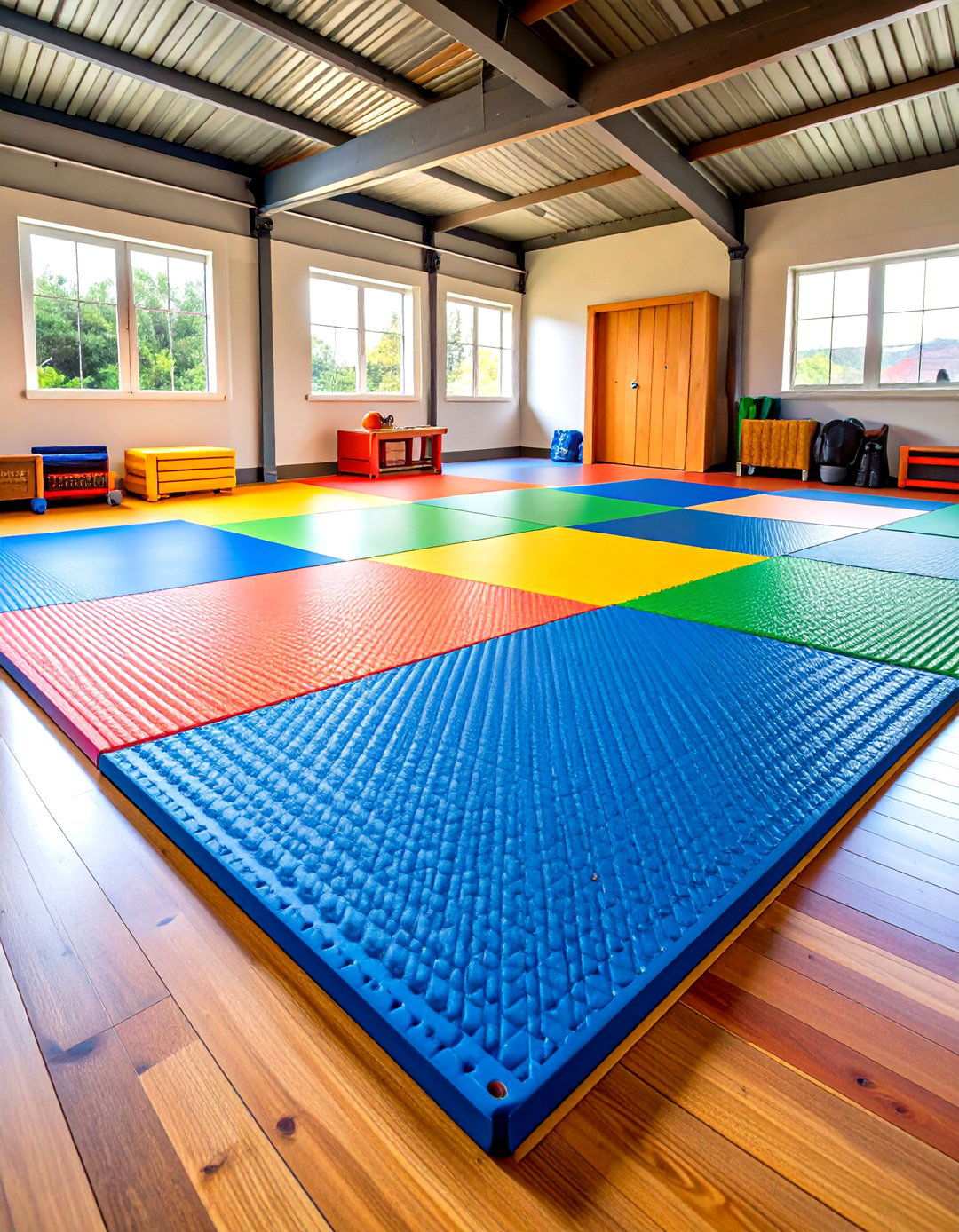 Rubber Mat Protection - 24 Shed Floor Ideas