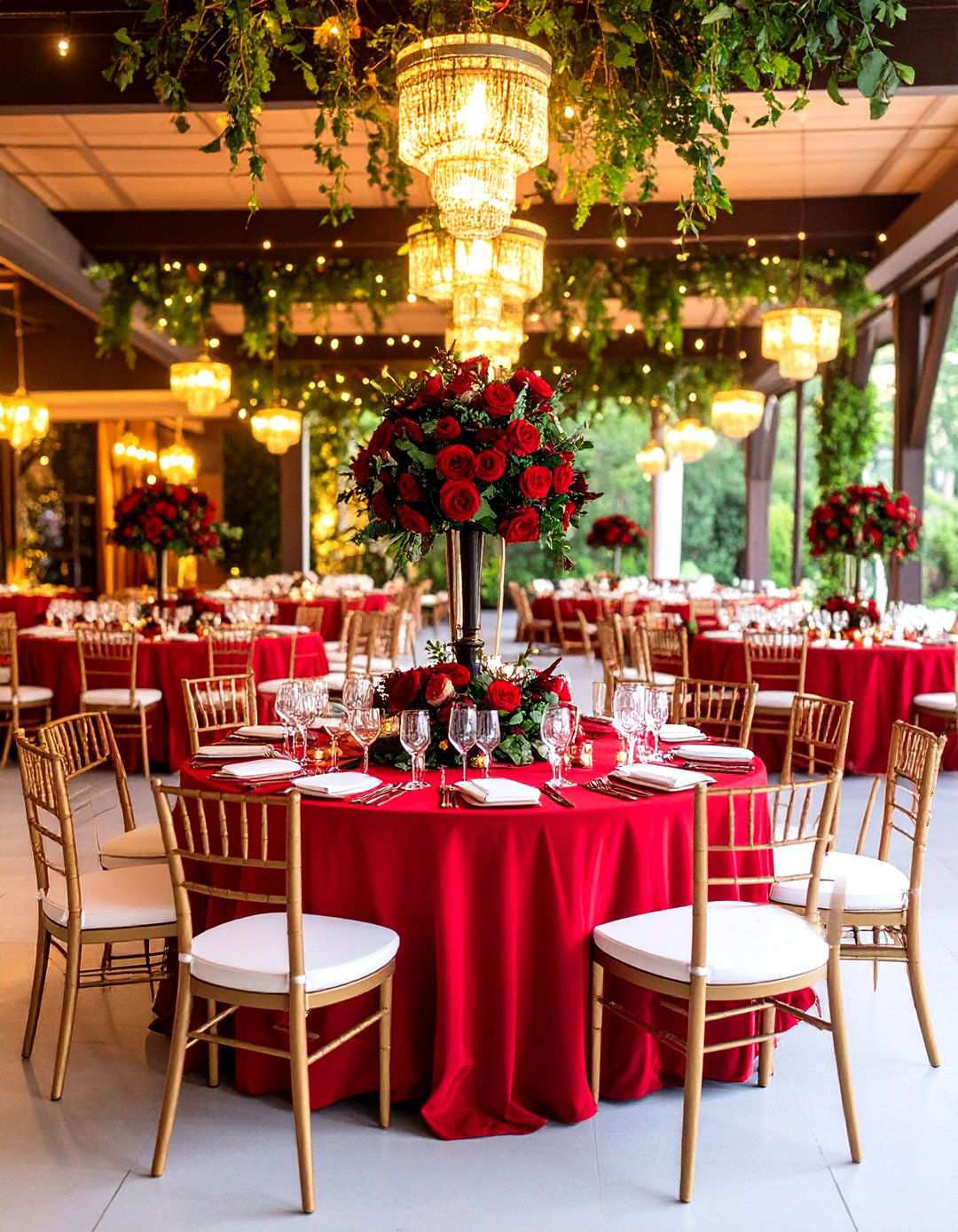 Ruby Red Jewel Toned Wedding - 24 Red Wedding Theme Ideas