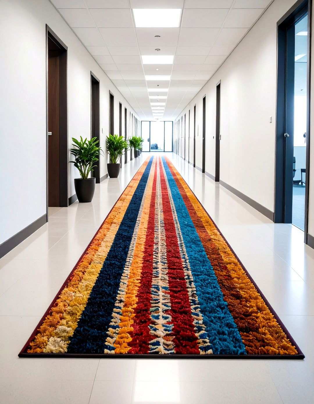 Runner Office Rugs - 24 Office Rug Ideas