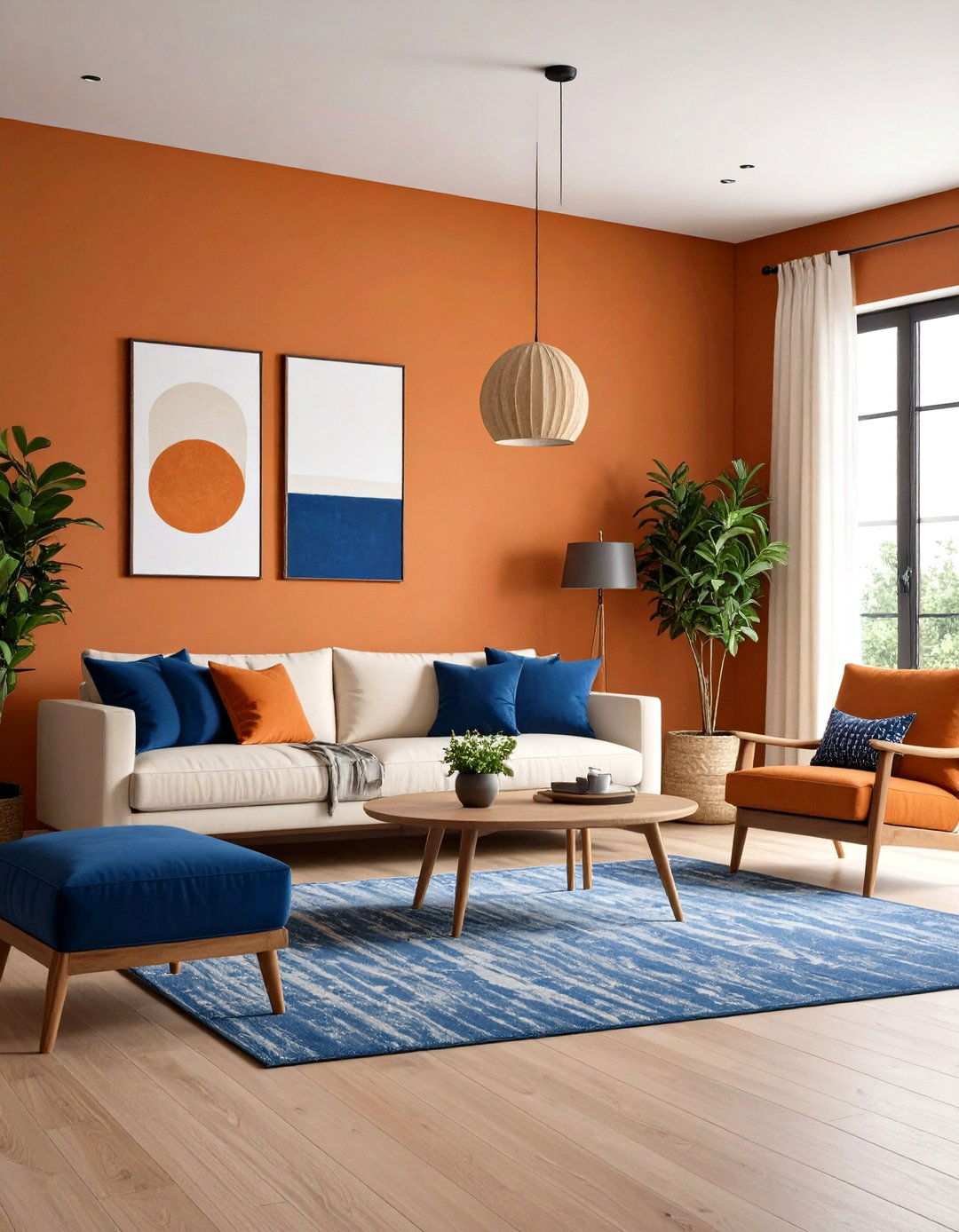 Rust Orange Living Room Paint - 24 Living Room Paint Colors