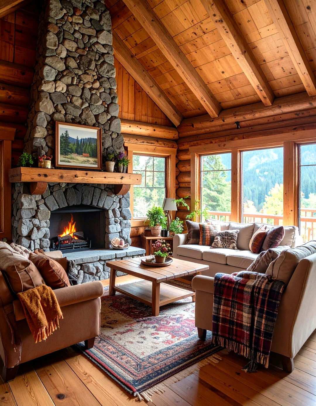 Rustic Cabin Reading Lodge - 24 Reading Room Ideas