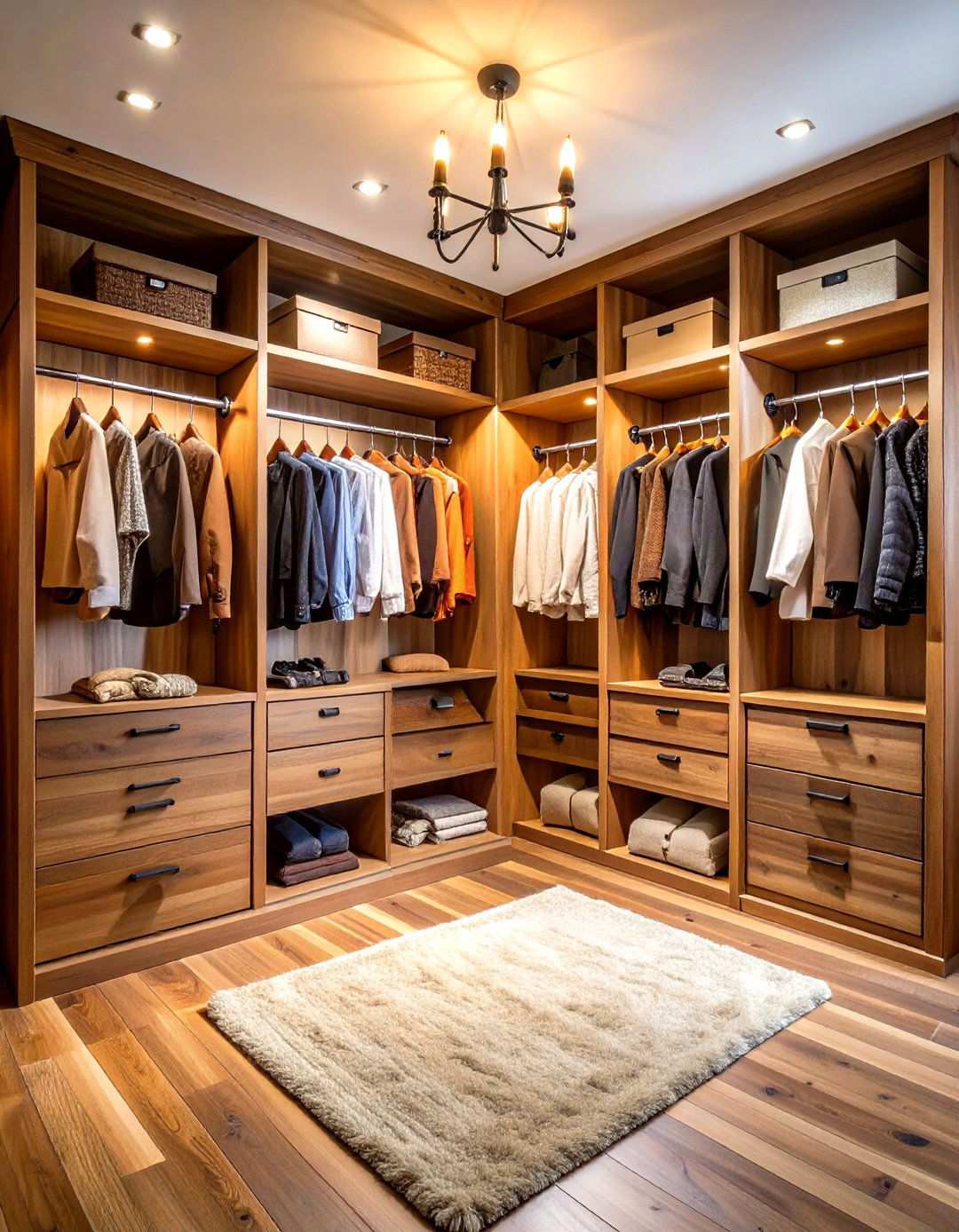 Rustic Cabin Style Cedar Closet - 24 Rustic Closet Ideas