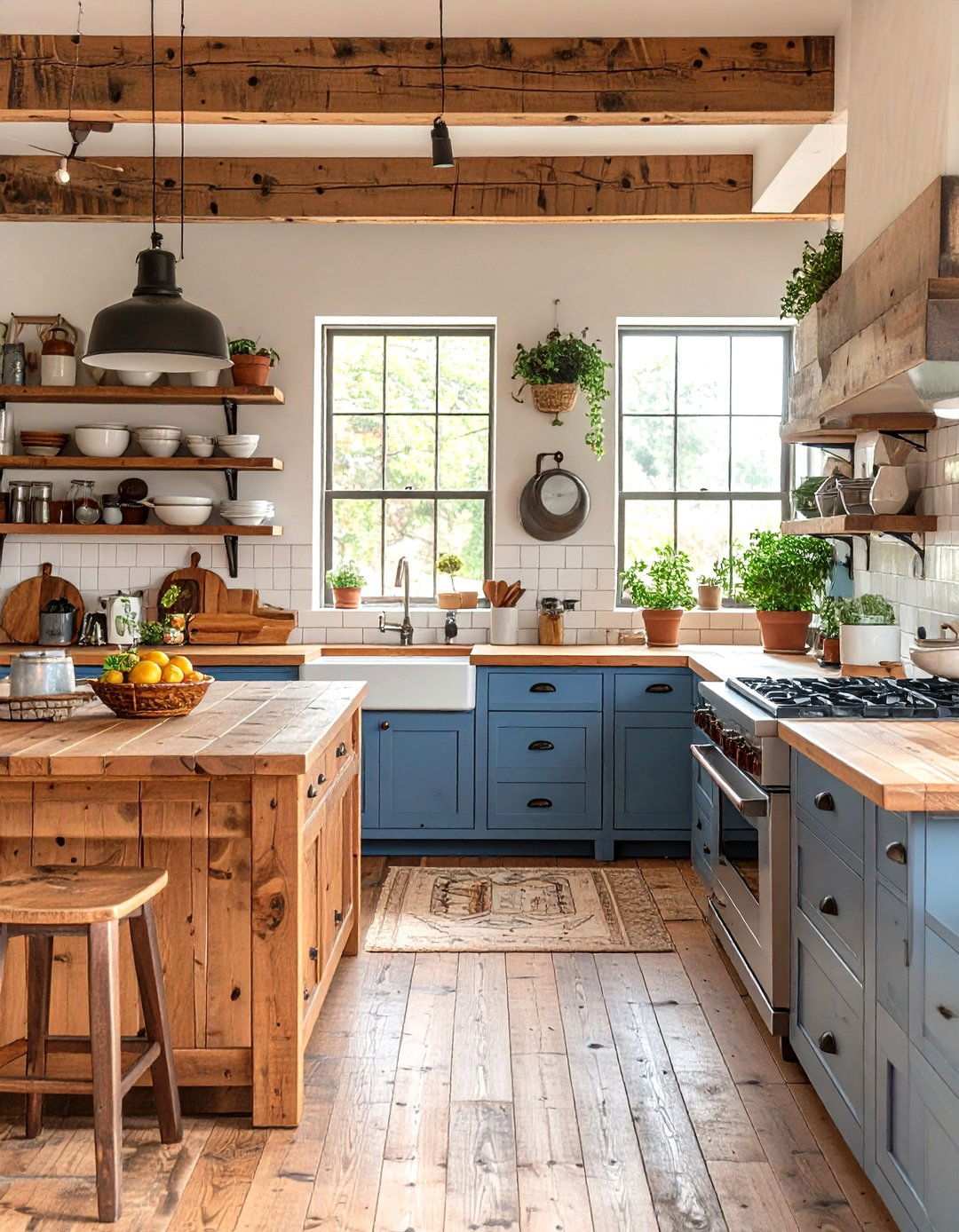 Rustic Country Kitchen - 24 Vintage Decor Ideas