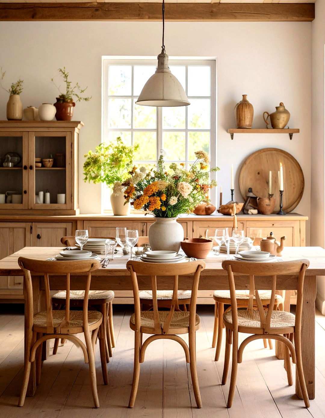Rustic Dining Room Sideboards - 24 Moody Dining Room Ideas