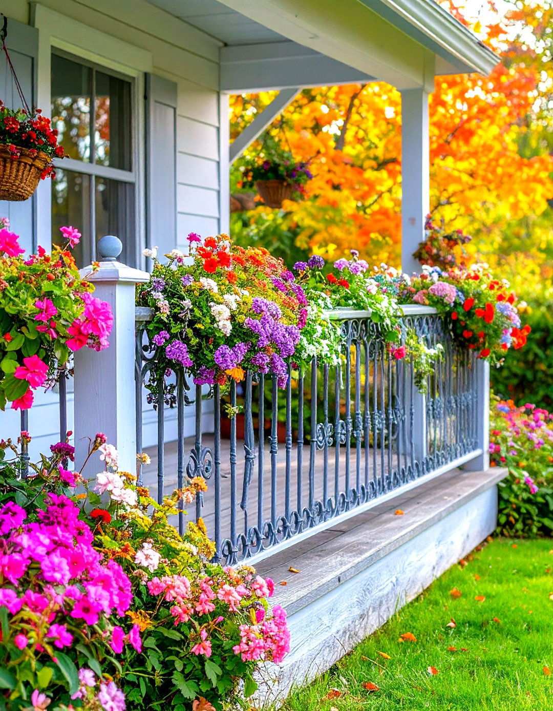 Rustic Farmhouse Balcony Ironwork - 24 Wrought Iron Balcony Railing Design Ideas