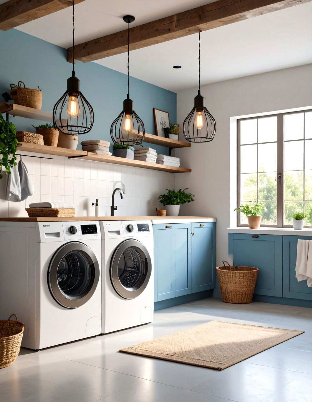 Rustic Lighting Fixtures Laundry Room - 24 Rustic Laundry Room Ideas