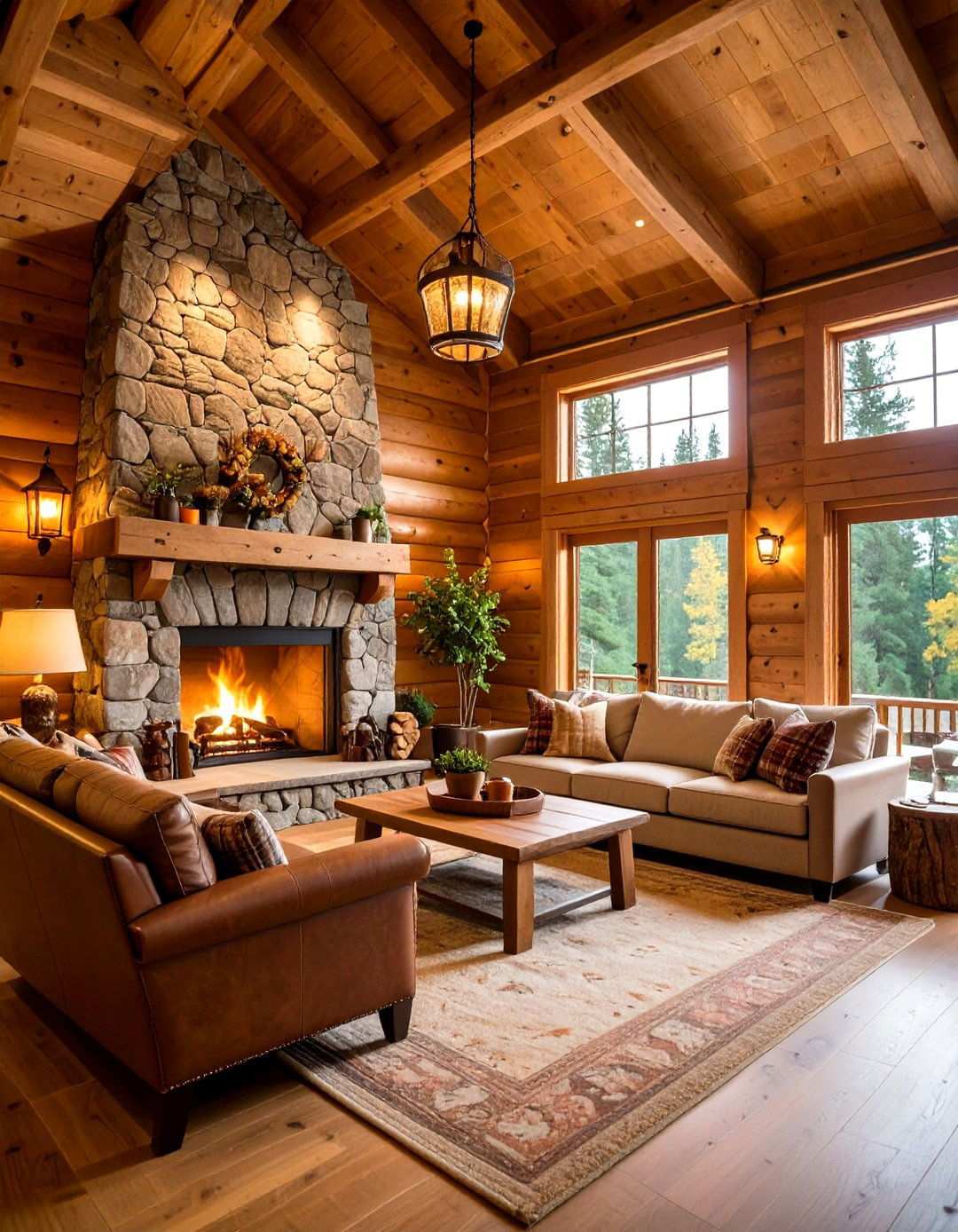 Rustic Lodge Therapy Cabin - 24 Therapist Office Decor Ideas