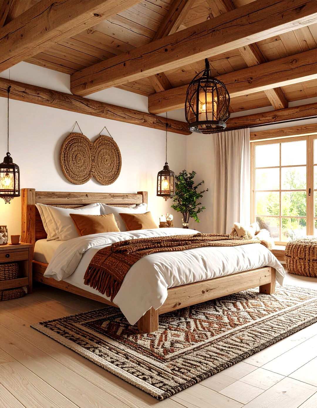 Rustic Longhouse Bedroom Design - 24 Viking Bedroom Ideas