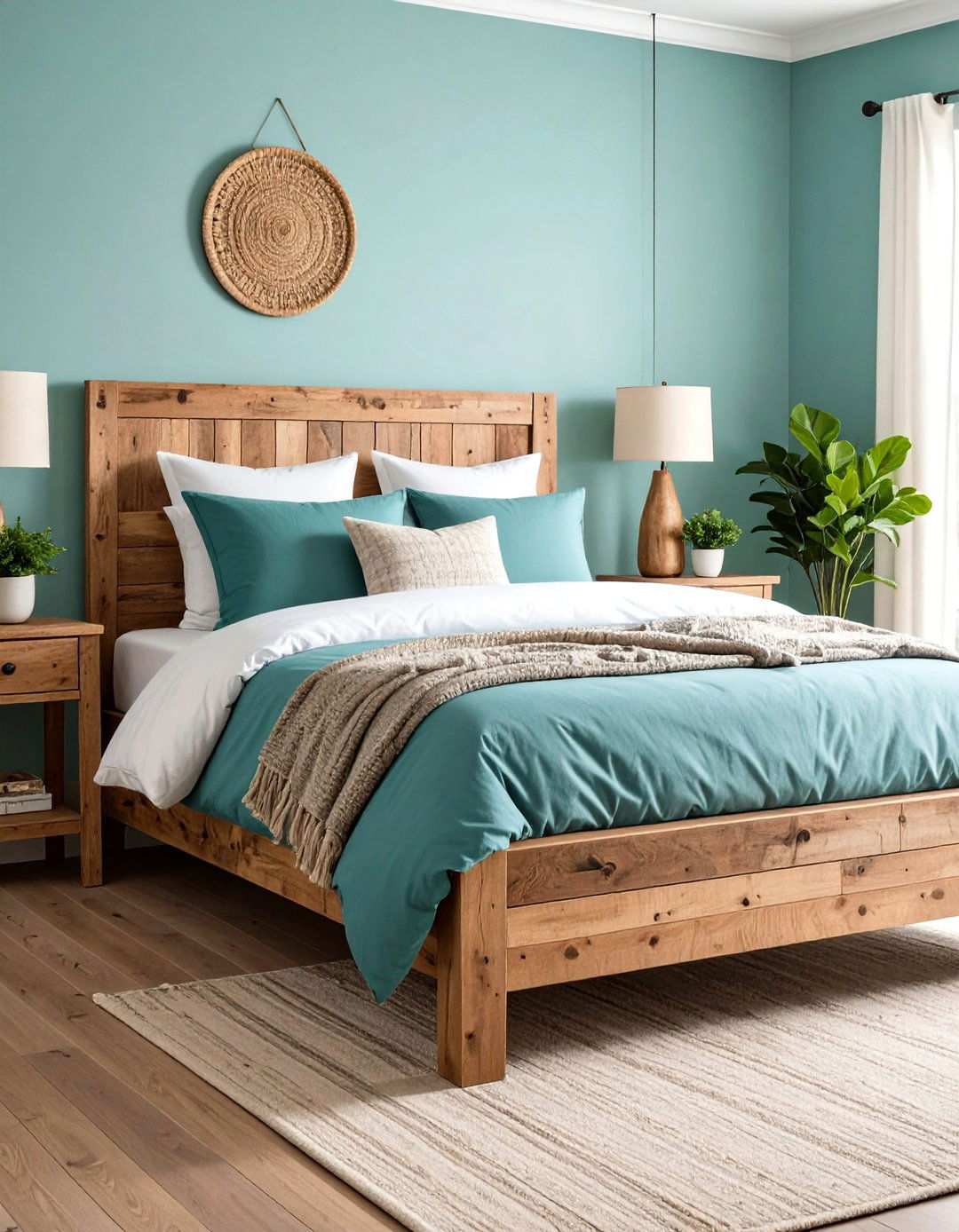 Rustic Reclaimed Wood Bed - 24 Unique Bed Design Ideas