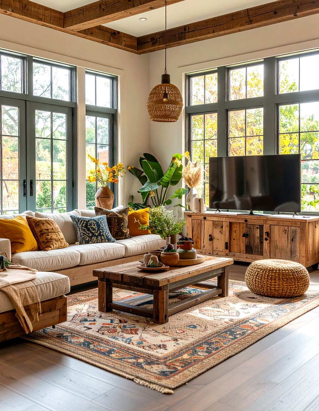Rustic Reclaimed Wood TV Stands - 24 Tv Stand Ideas