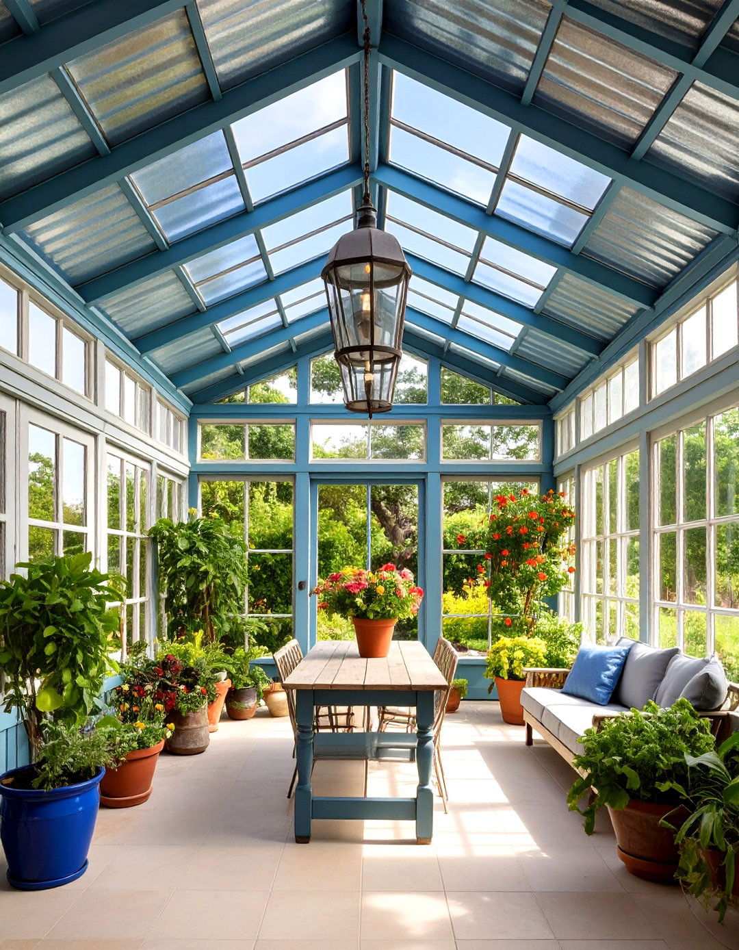 Rustic Tin Sunroom Ceilings - 24 Sunroom Ceiling Ideas