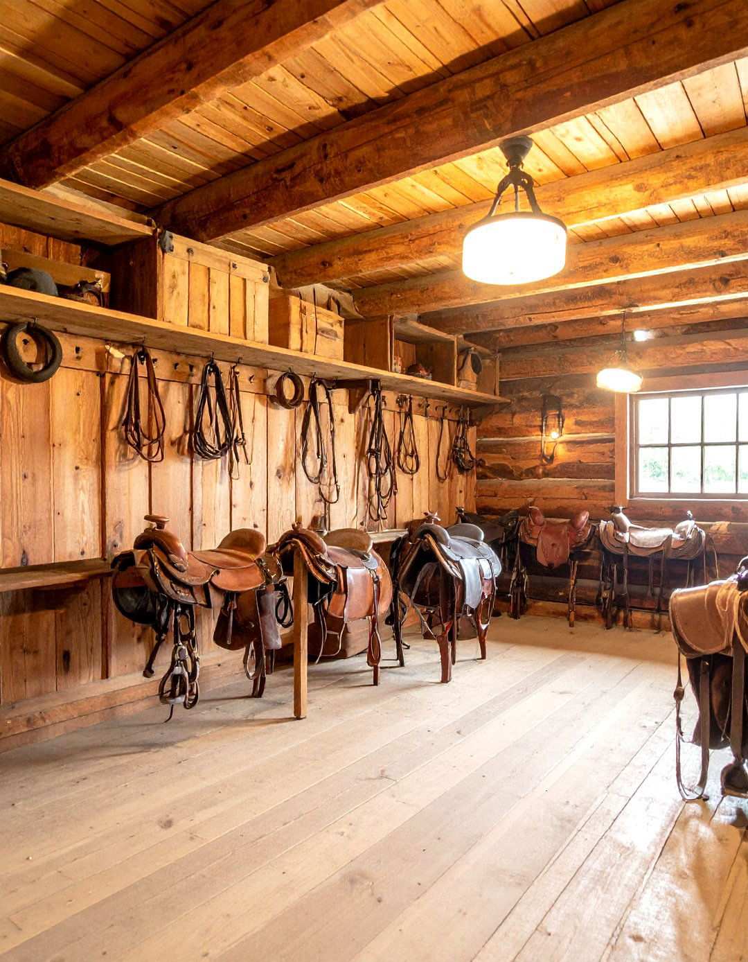 Rustic Western Style Design - 24 Tack Room Ideas
