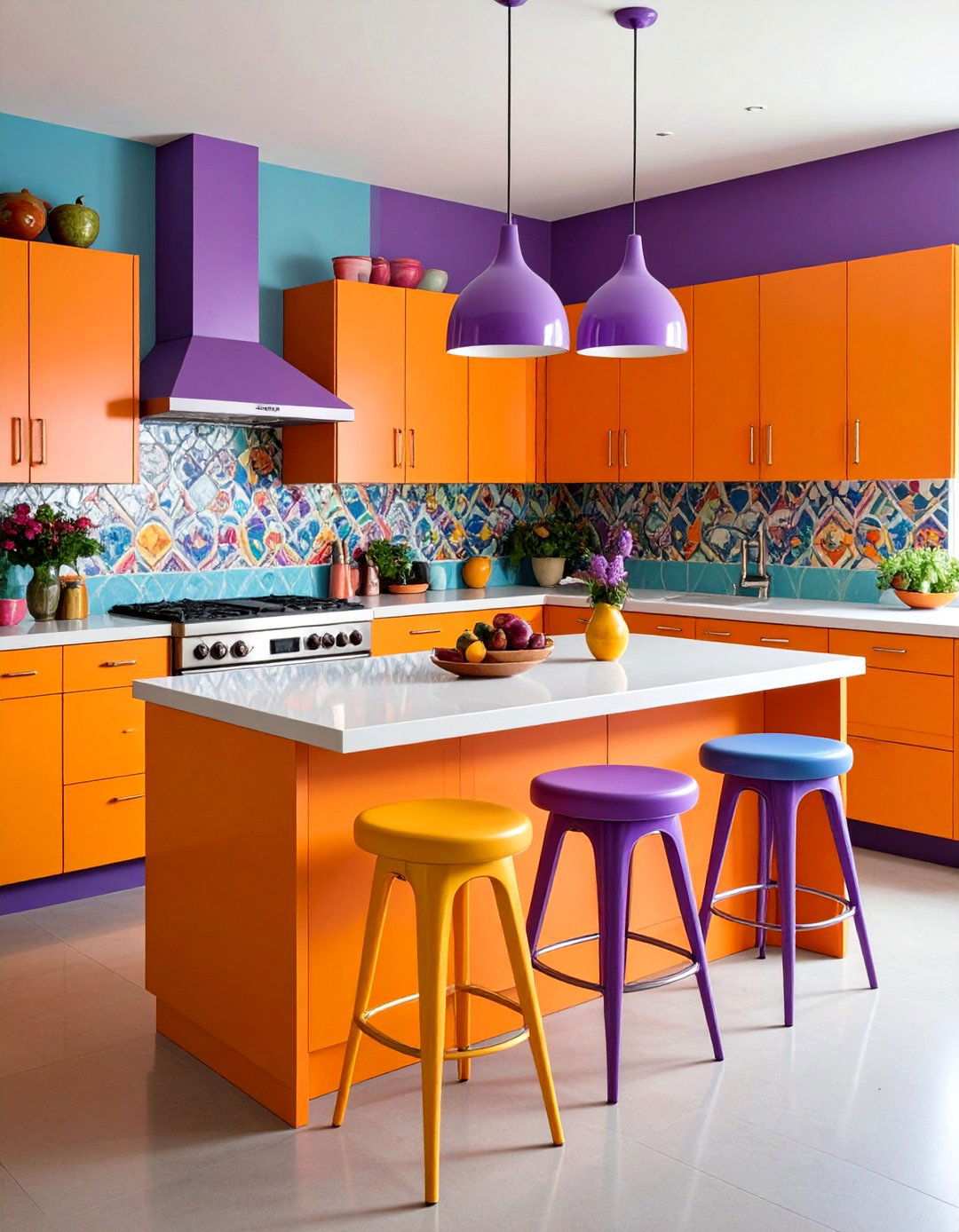 s Color Pop Kitchen - 24 Retro Kitchen Ideas