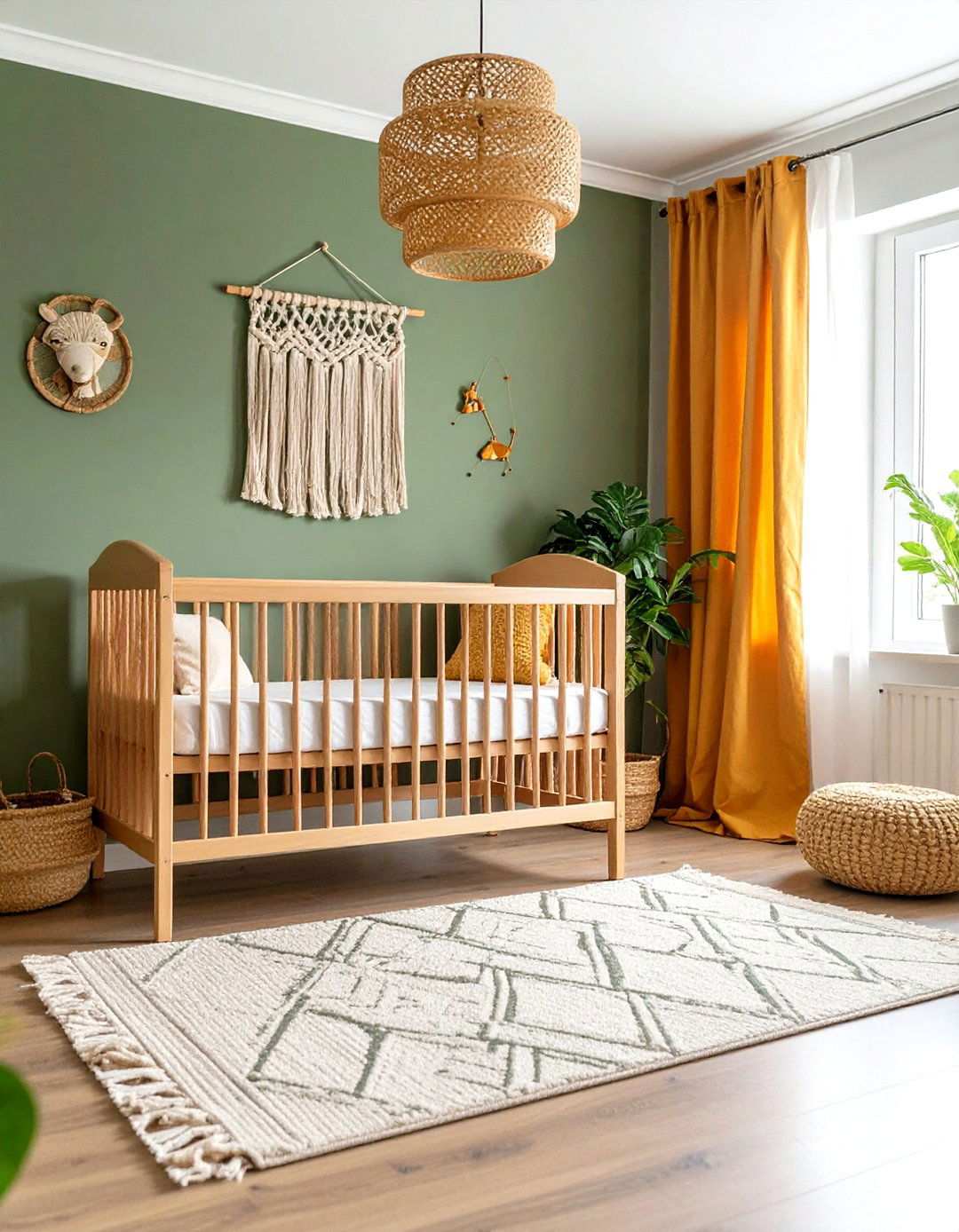 Safari Adventure Nursery - 24 Sage Green Nursery Ideas