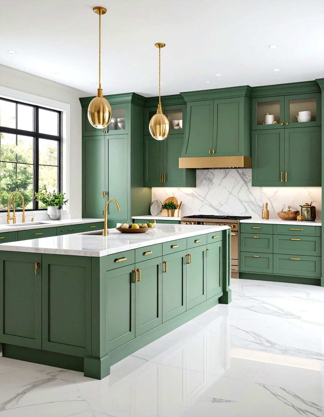 Sage Green Butlers Pantry - 24 Sage Green Kitchen Ideas