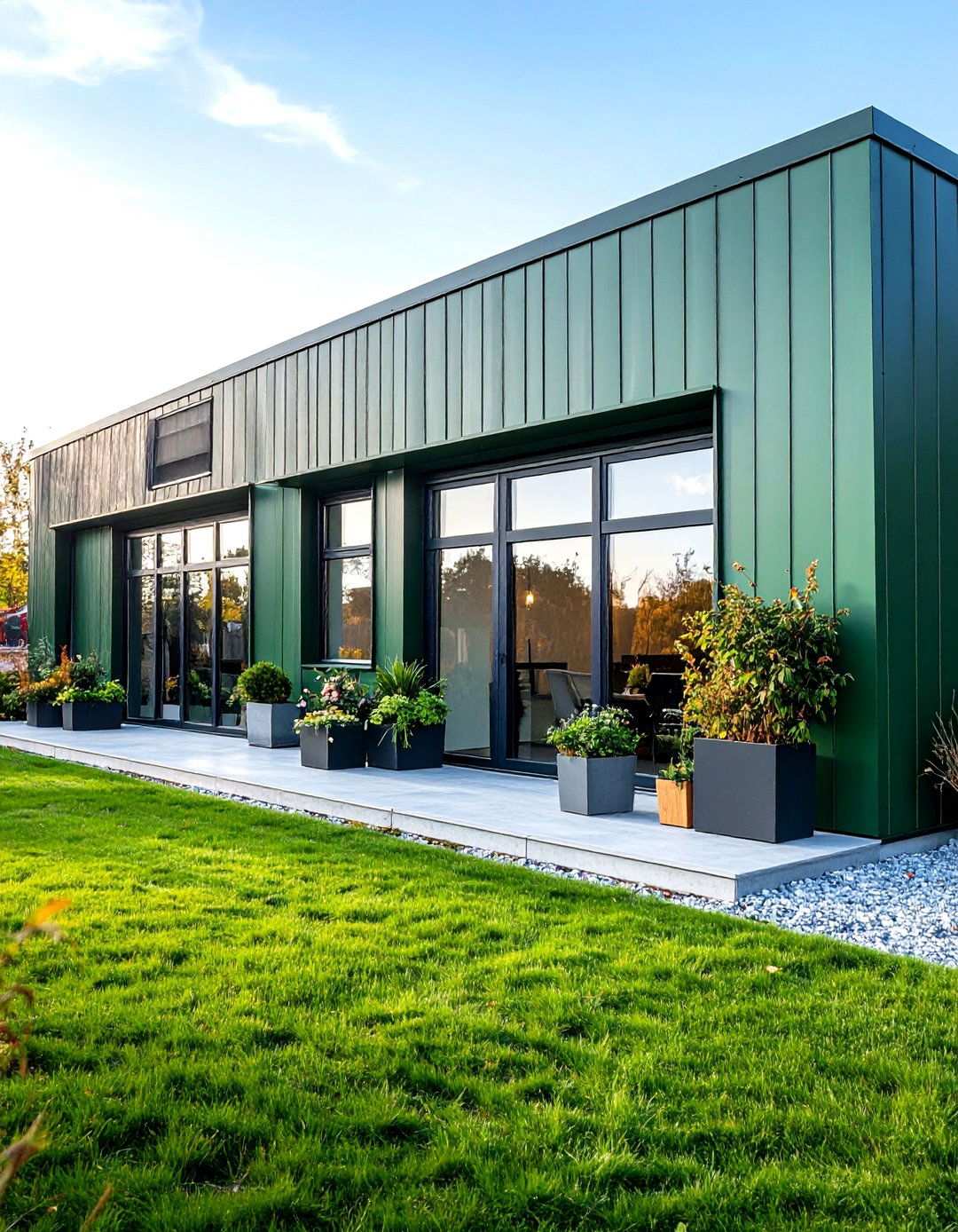Sage Green Industrial Loft Style - 24 Sage Green House Exterior Ideas