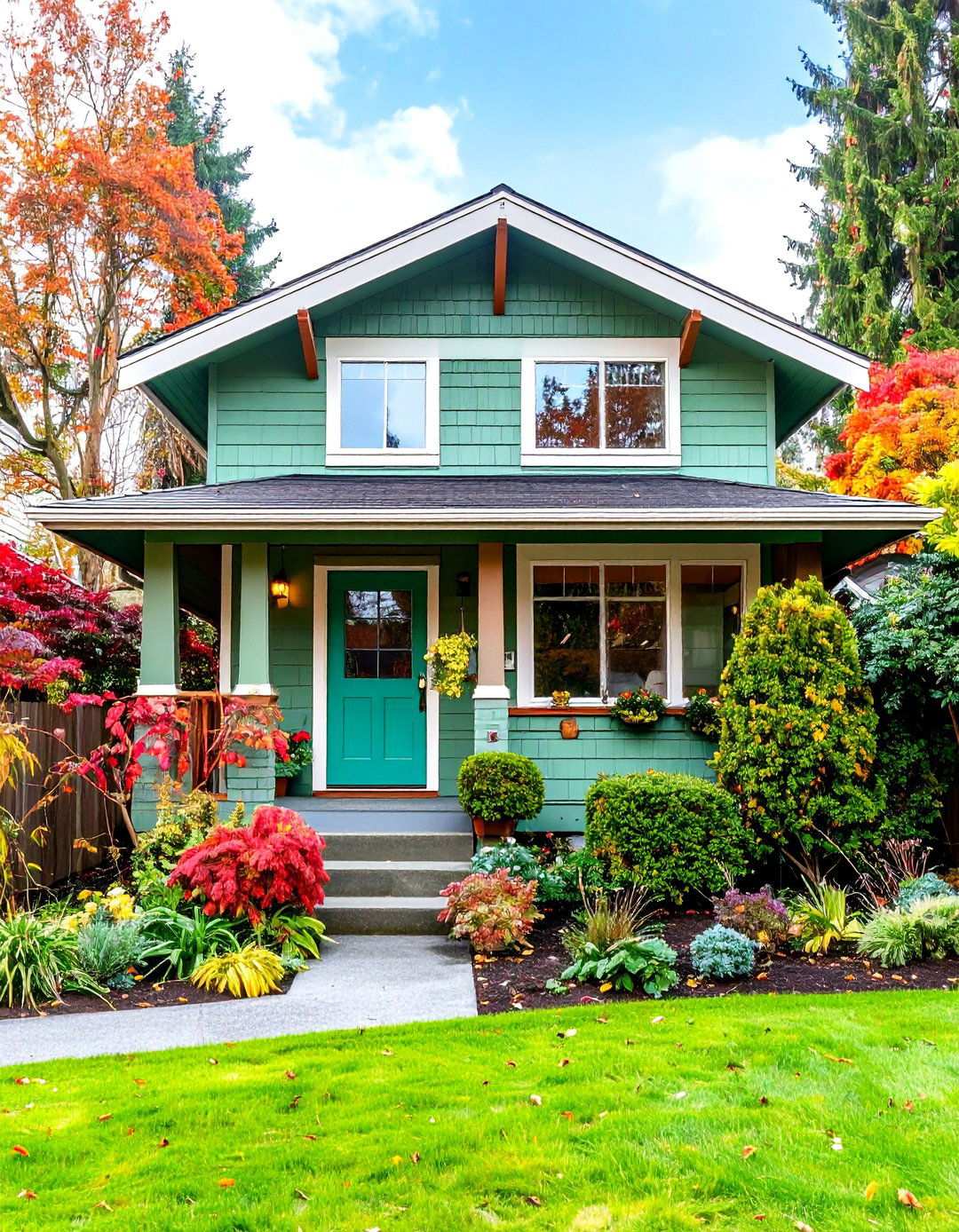 Sage Green Mid Century Modern Revival - 24 Sage Green House Exterior Ideas