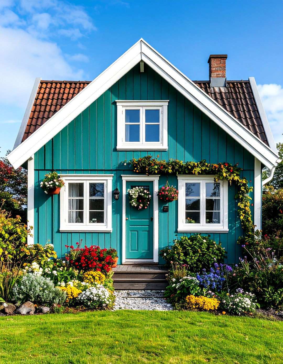 Sage Green Scandinavian Minimalism - 24 Sage Green House Exterior Ideas