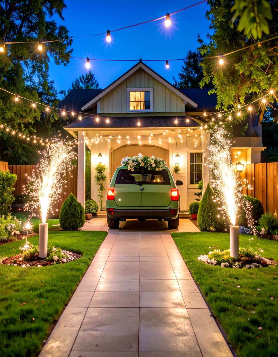 Sage Green Send Off and Exit Decor - 24 Sage Green Wedding Ideas