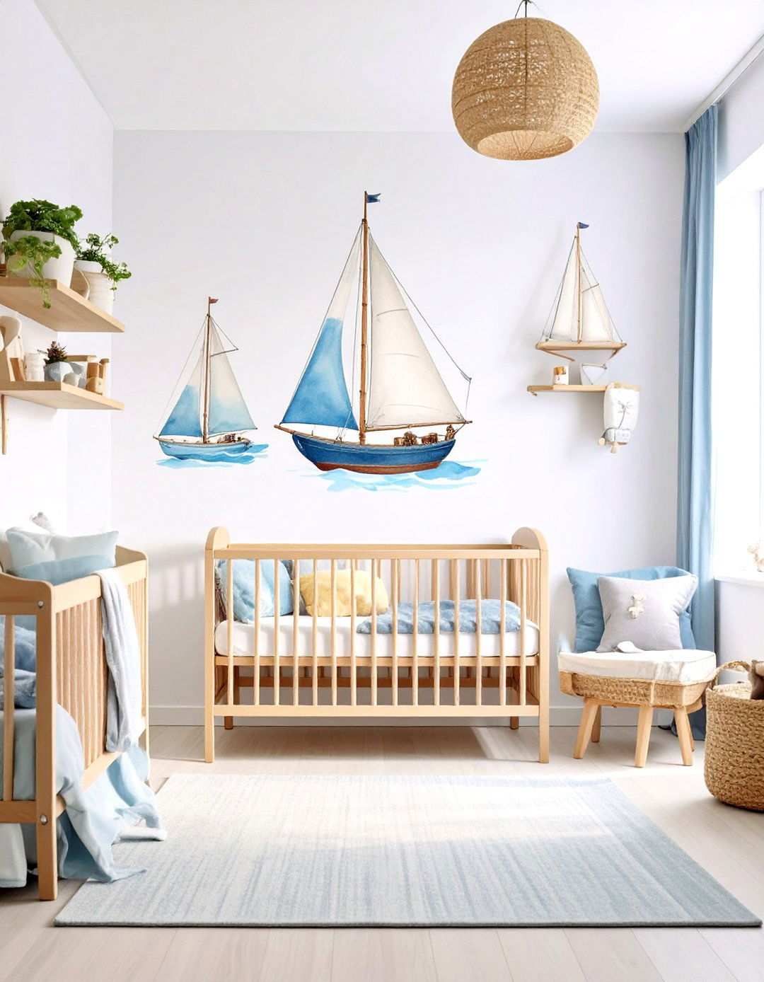 Sailboat Expedition Nursery - 24 Nautical Nursery Ideas