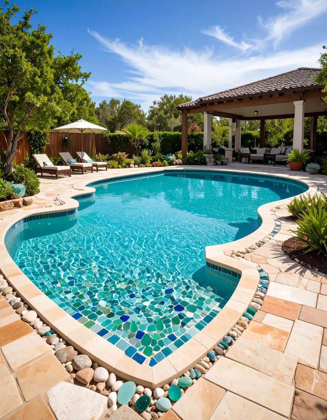 Saltwater Swimming Pool with Natural Mineral Systems - 24 Swimming Pool Ideas