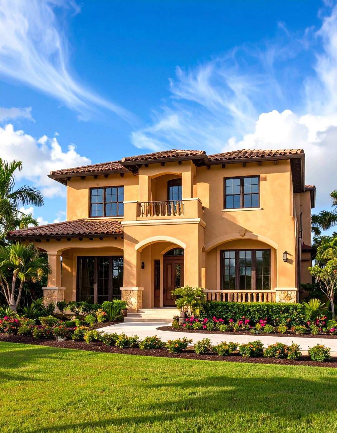 Sandy Tan Versatility - 24 Stucco Colors for Home Exteriors