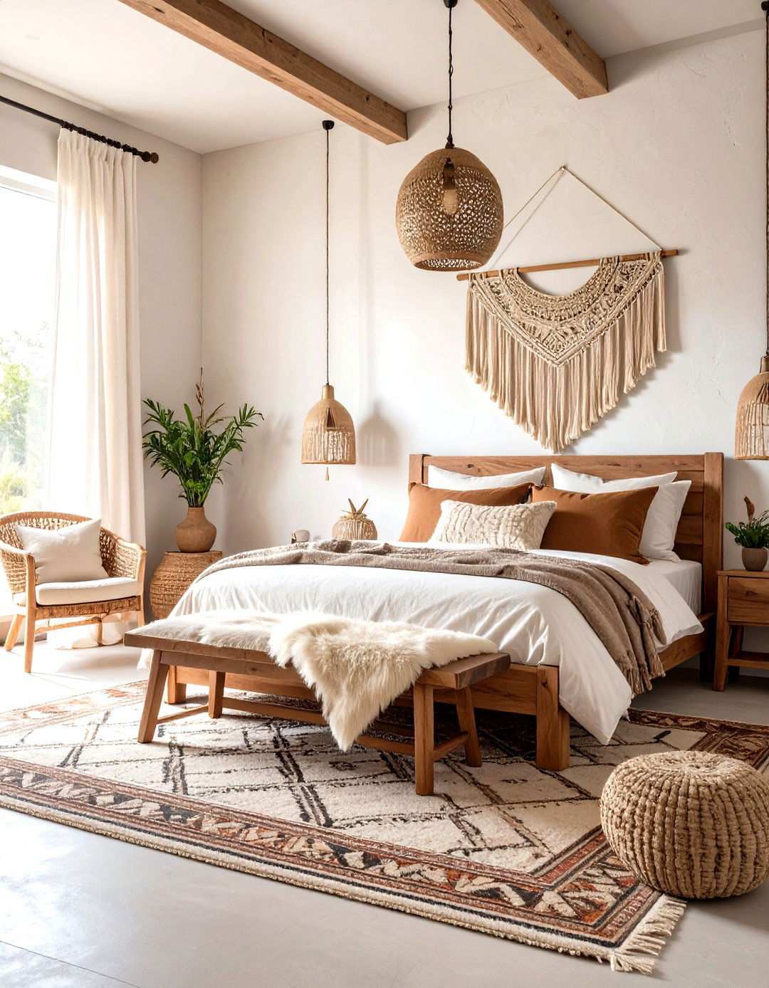 Santa Fe Style Master Bedroom - 24 Southwestern Decor Ideas