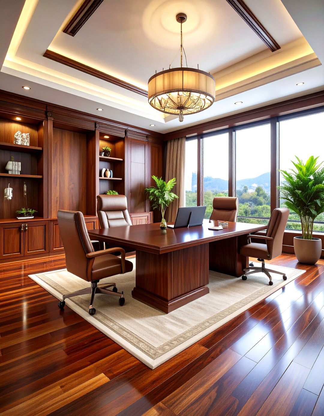 Santos Mahogany Rich Browns - 24 Wood Floor Colors