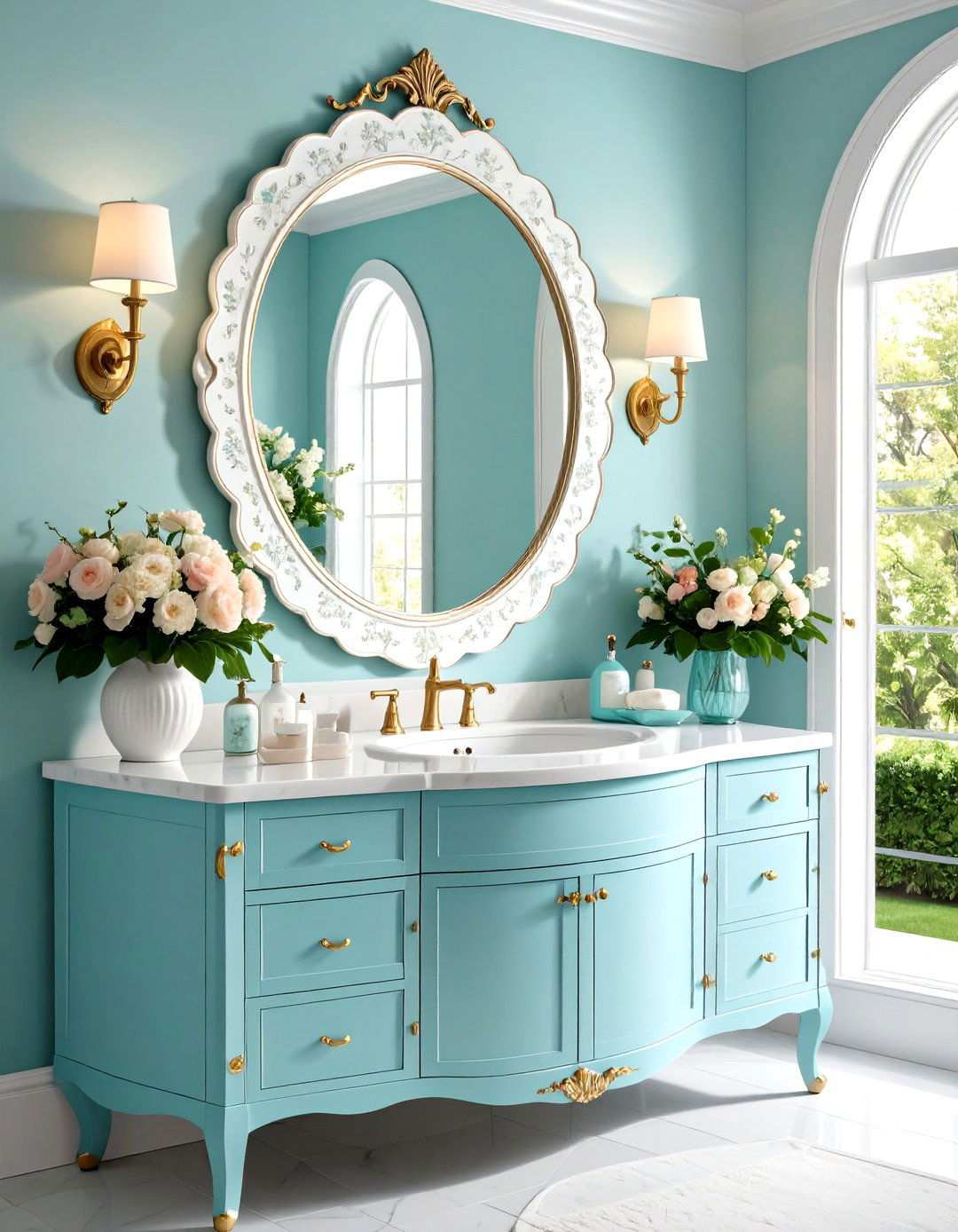 Scalloped Edge Decorative Elements - 24 Spring Decor Ideas