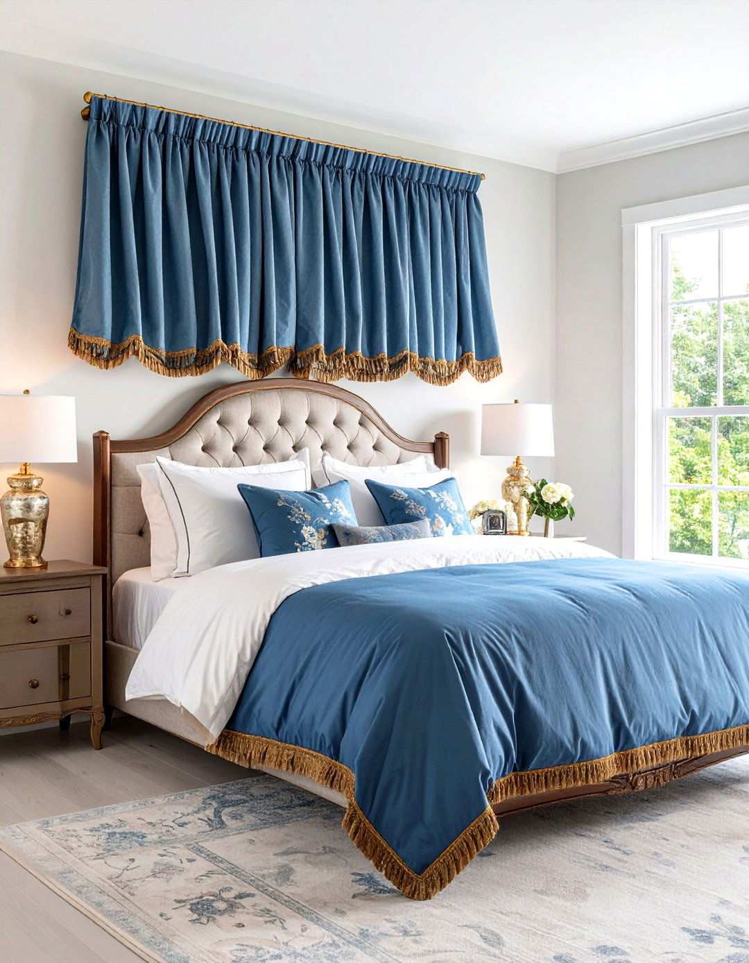Scalloped Edge Valance - 24 Window Valance Ideas