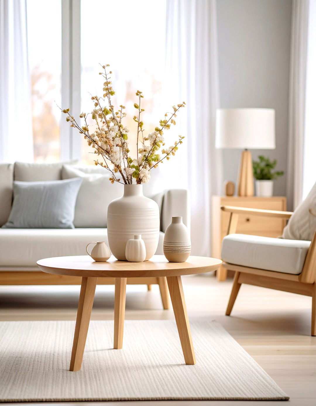 Scandinavian Floor Vase Styling - 24 Large Floor Vase Decoration Ideas