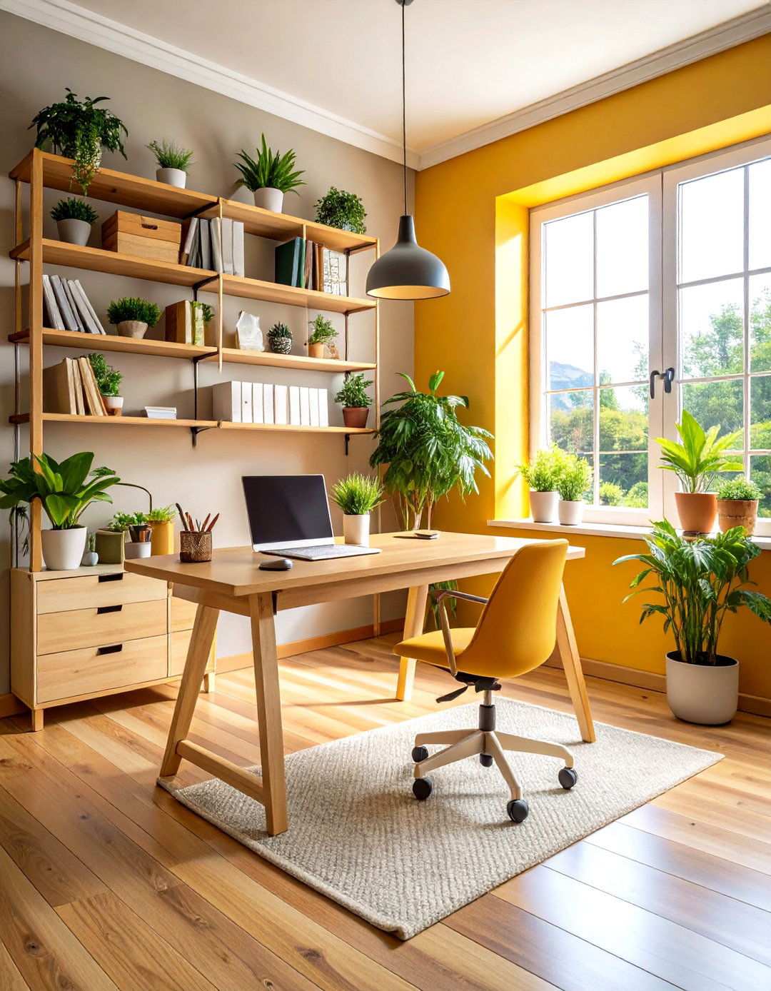 Scandinavian Home Office Productivity - 24 Scandinavian Interior Design Ideas