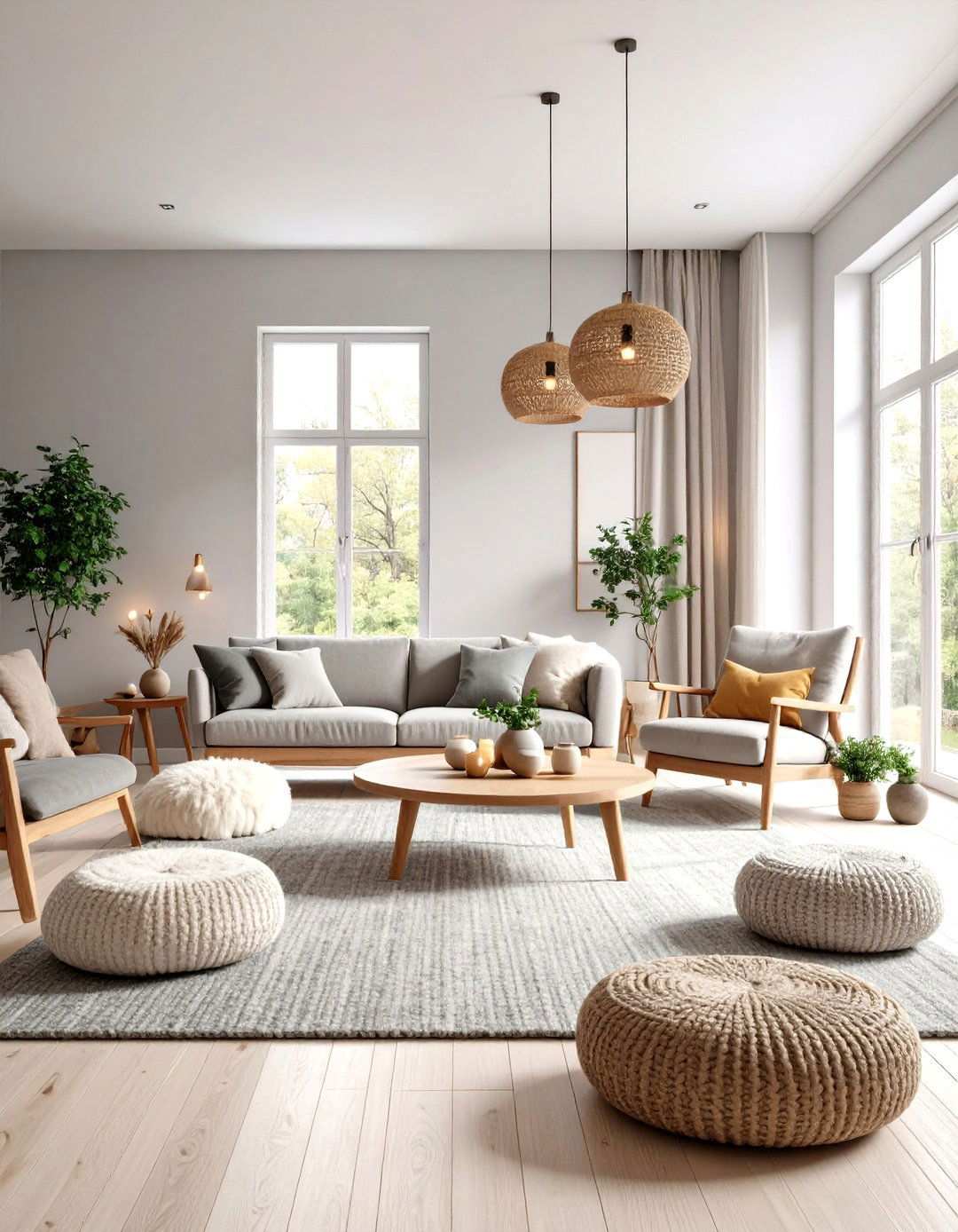Scandinavian Hygge Counseling Room - 24 Therapist Office Decor Ideas
