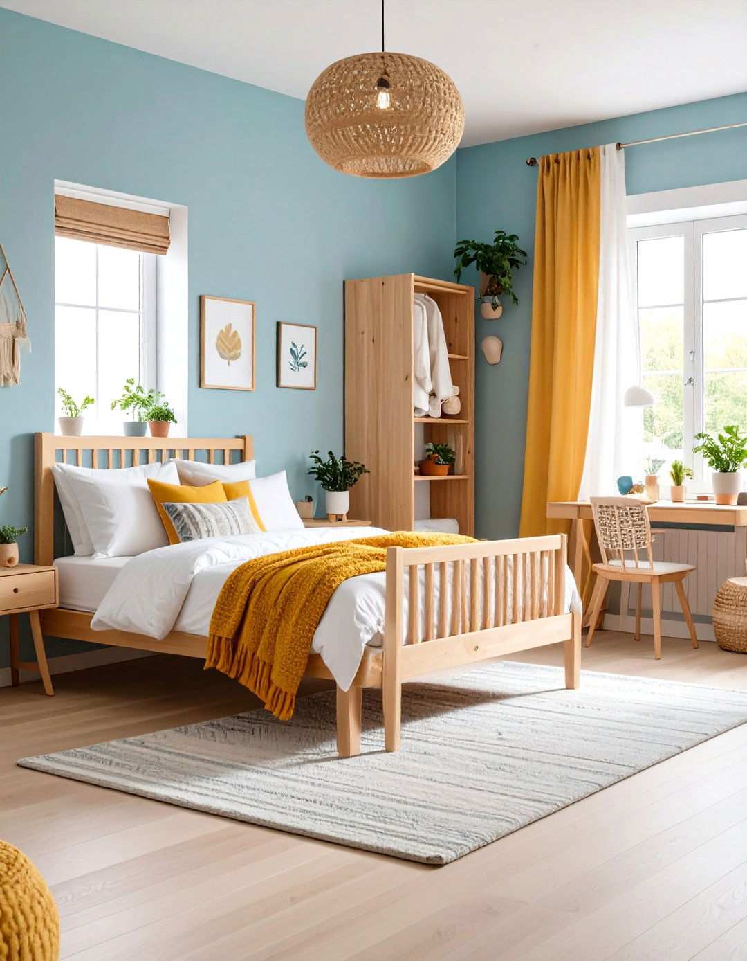 Scandinavian Inspired Design - 24 Minimalist Dorm Room Ideas