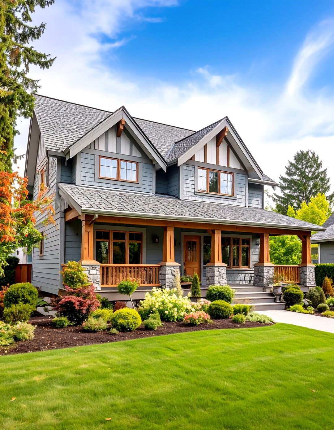 Scandinavian Inspired Tudor Color Palette - 24 Modern Tudor Exterior Inspiration