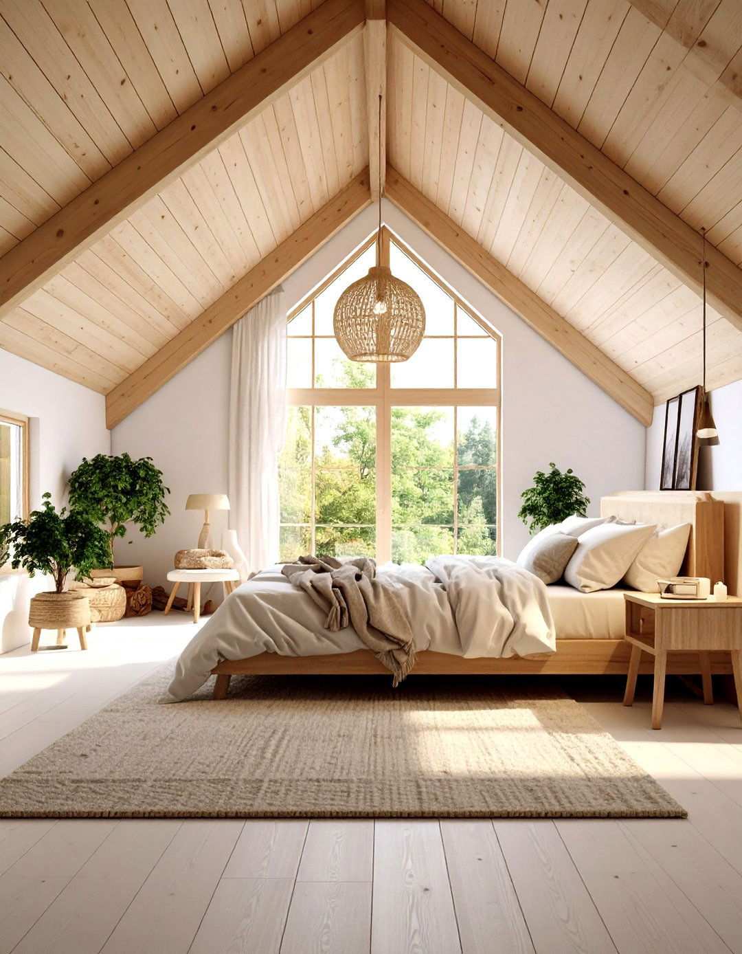 Scandinavian Light Wood Tray Ceiling - 24 tray ceiling ideas
