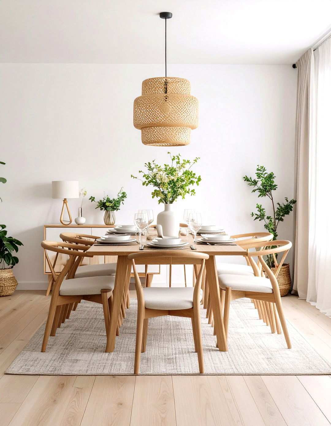 Scandinavian Minimalism Style - 24 Small Dining Room Ideas