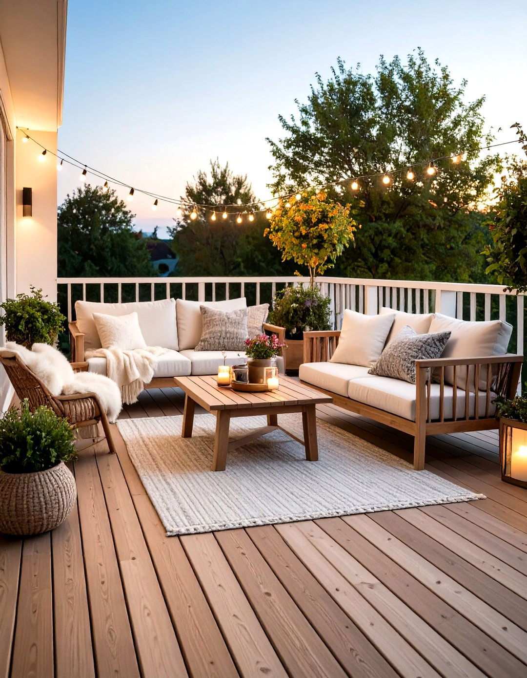 Scandinavian Minimalist Deck - 24 Lanai Porch & Patio Designs