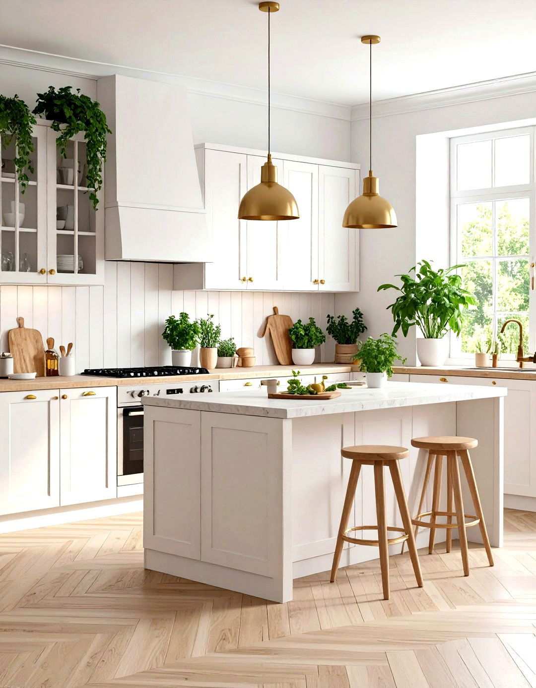 Scandinavian Minimalist Kitchen Design - 24 Townhouse Interior Design Ideas